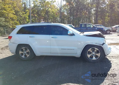 2014 Jeep Grand Cherokee Overland из США, поврежденный, VIN 1C4RJFCG7EC380766